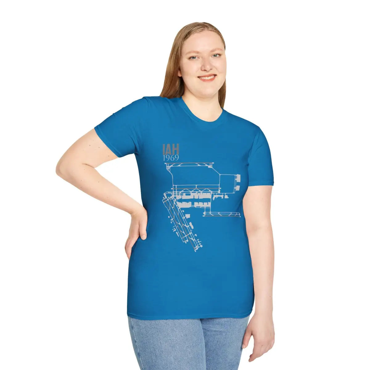 IAH George Bush Intercontinental 1969 - Tee - T-Shirt - Pilot gifts - WWII warbird t-shirt