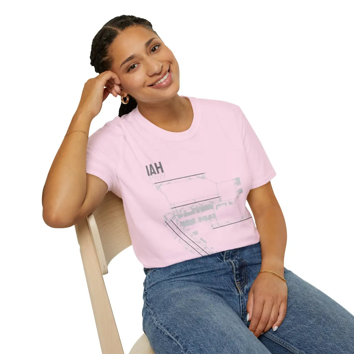 IAH George Bush Intercontinental 1969 - Tee - T-Shirt - Gifts for pilots - Aviation apparel