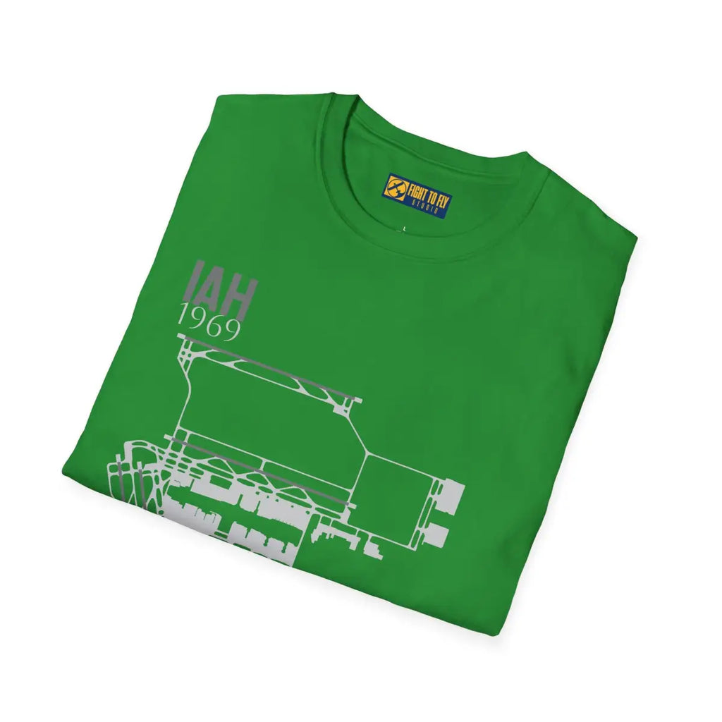 IAH George Bush Intercontinental 1969 - Tee - T-Shirt - Gifts for pilots - Aviation apparel