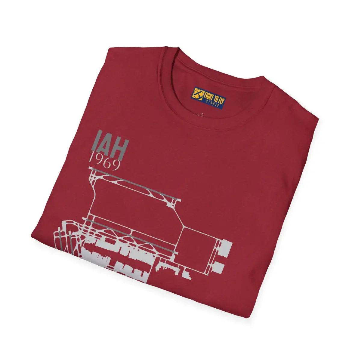 IAH George Bush Intercontinental 1969 - Tee - T-Shirt - Gifts for pilots - Aviation apparel