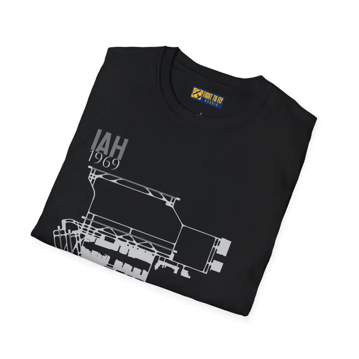 IAH George Bush Intercontinental 1969 - Tee - T-Shirt - Pilot gifts - WWII warbird t-shirt