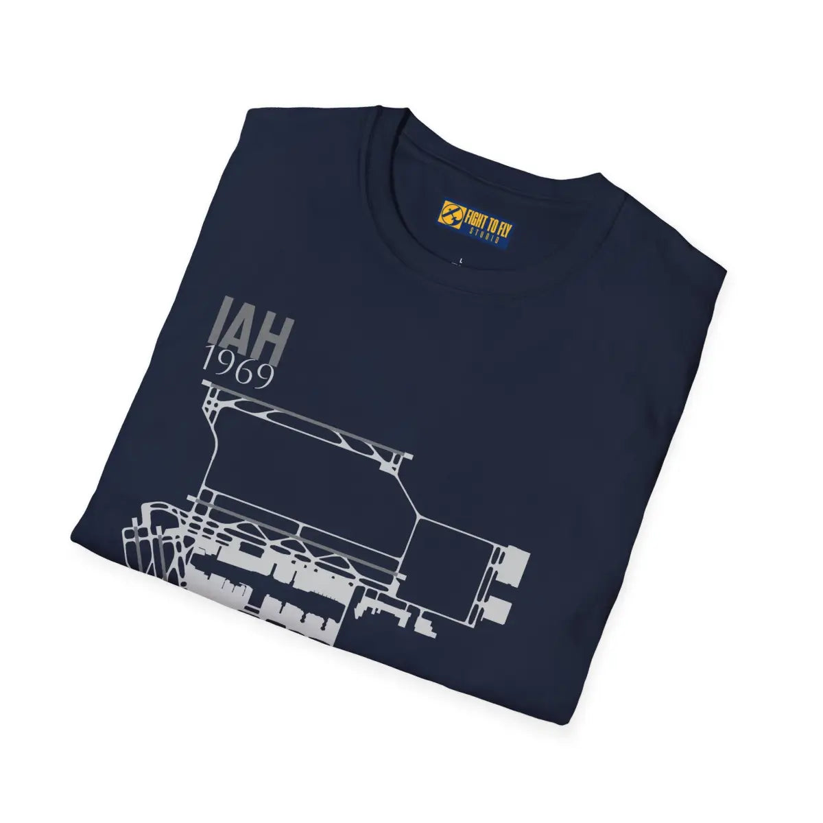 IAH George Bush Intercontinental 1969 - Tee - T-Shirt - Gifts for pilots - Aviation apparel