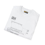 IAH George Bush Intercontinental 1969 - Tee - T-Shirt - Pilot gifts - WWII warbird t-shirt