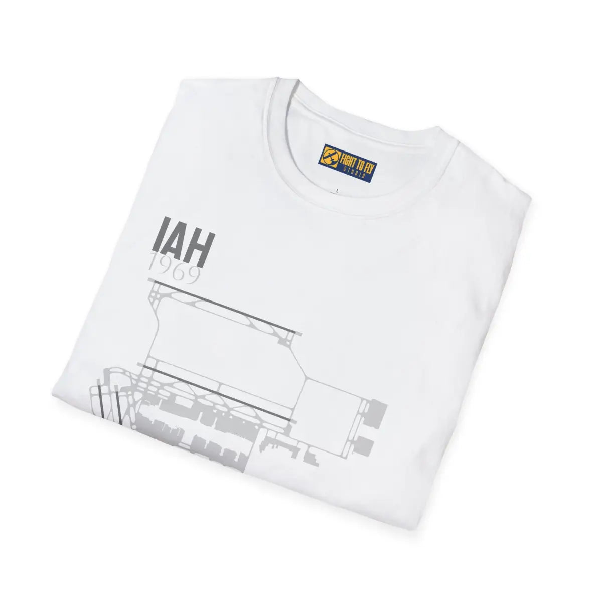IAH George Bush Intercontinental 1969 - Tee - T-Shirt - Gifts for pilots - Aviation apparel
