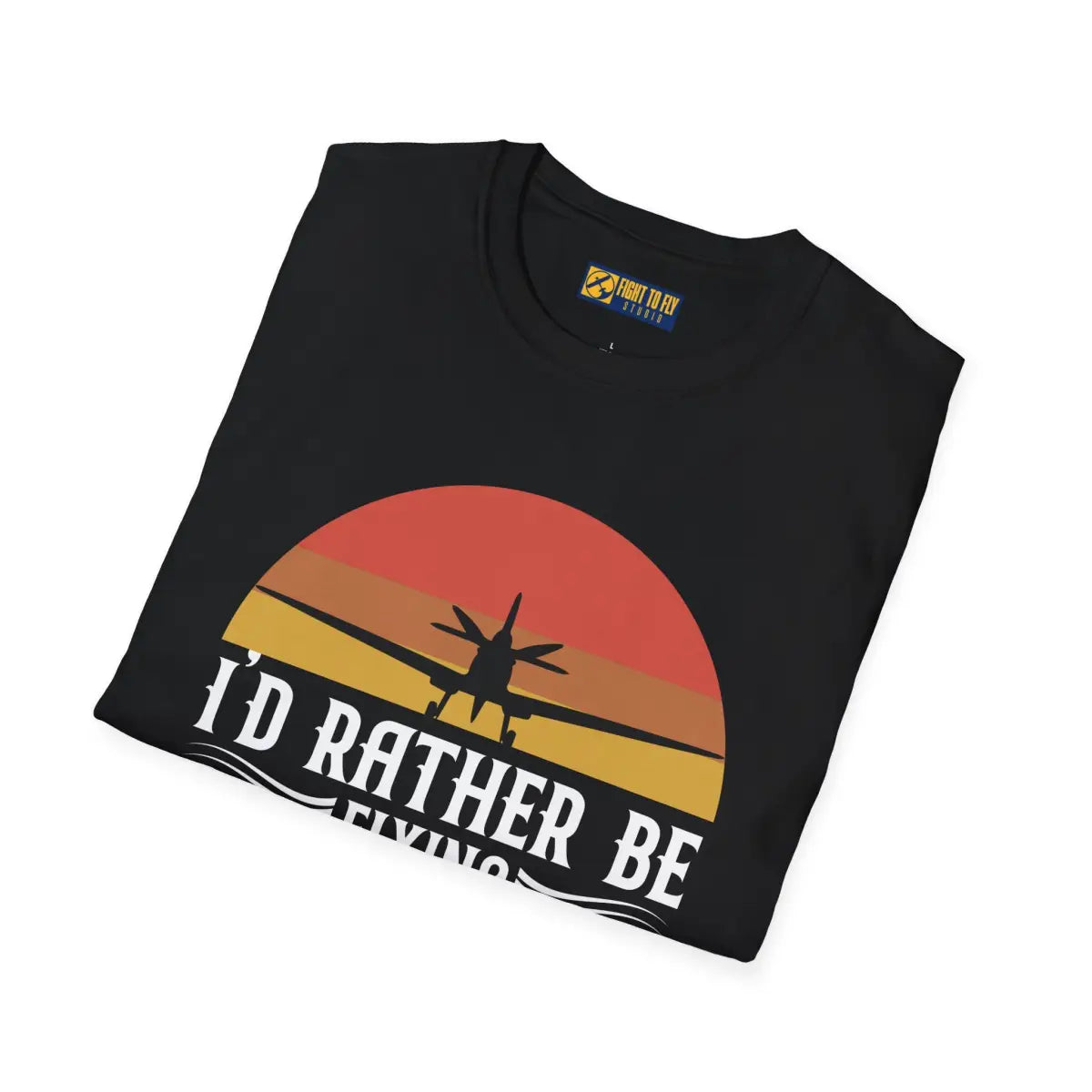 I’d Rather Be Flying T-Shirt - Pilot gifts - WWII warbird t-shirt