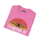 I’d Rather Be Flying T-Shirt - Pilot gifts - WWII warbird t-shirt