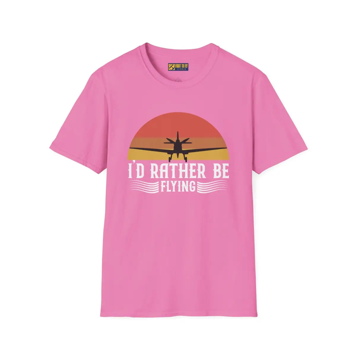 I’d Rather Be Flying T-Shirt - Pilot gifts - WWII warbird t-shirt