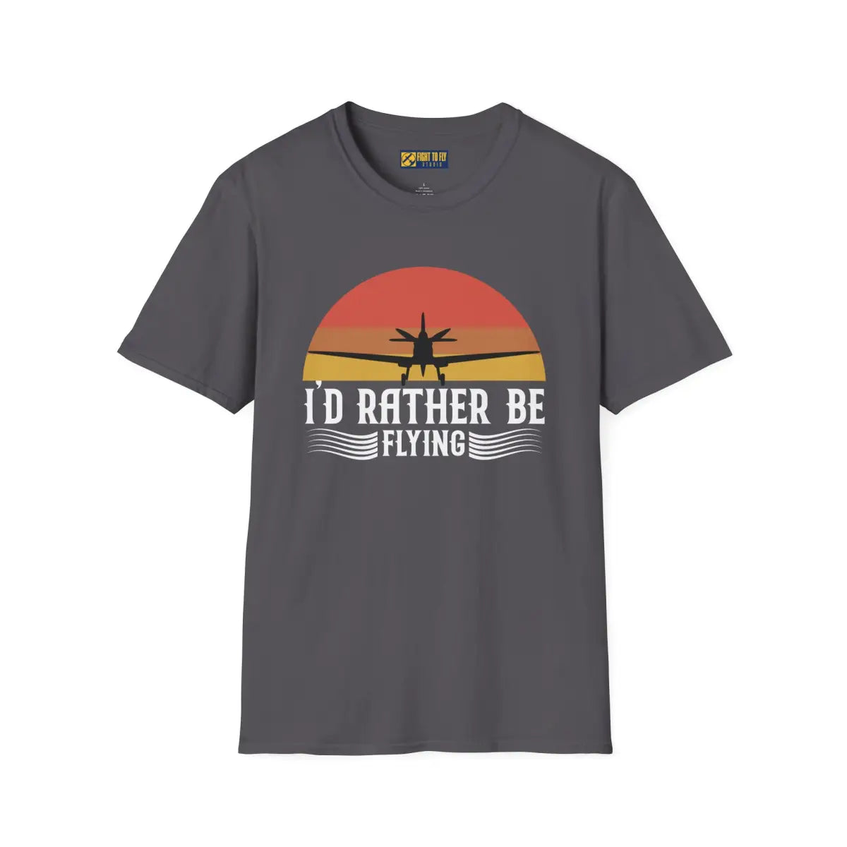 I’d Rather Be Flying T-Shirt - Pilot gifts - WWII warbird t-shirt