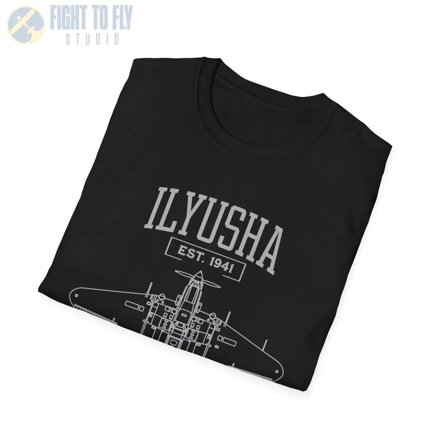 Il-2 Ilyusha - T-Shirt - Pilot gifts - WWII warbird t-shirt