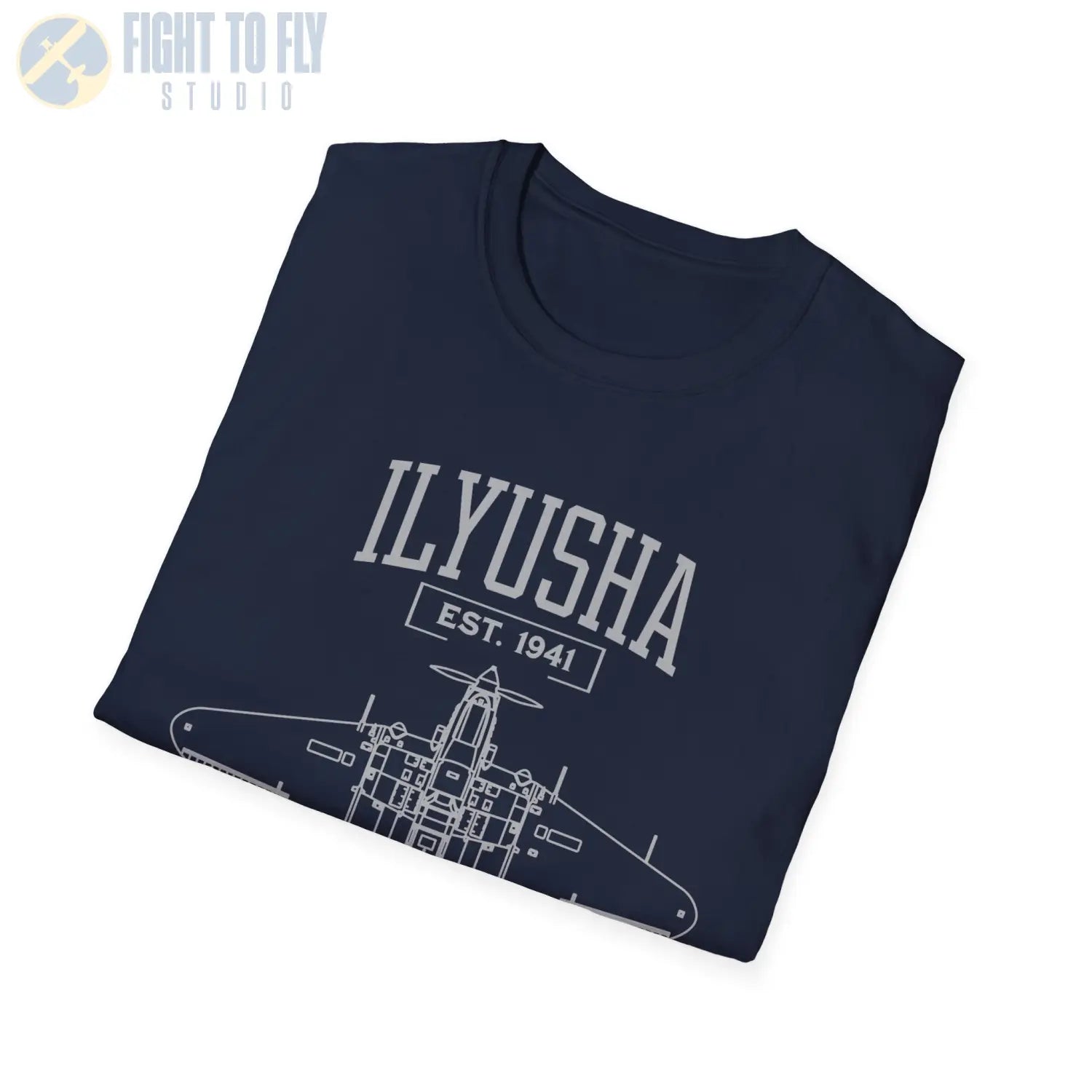 Il-2 Ilyusha - T-Shirt - Pilot gifts - WWII warbird t-shirt