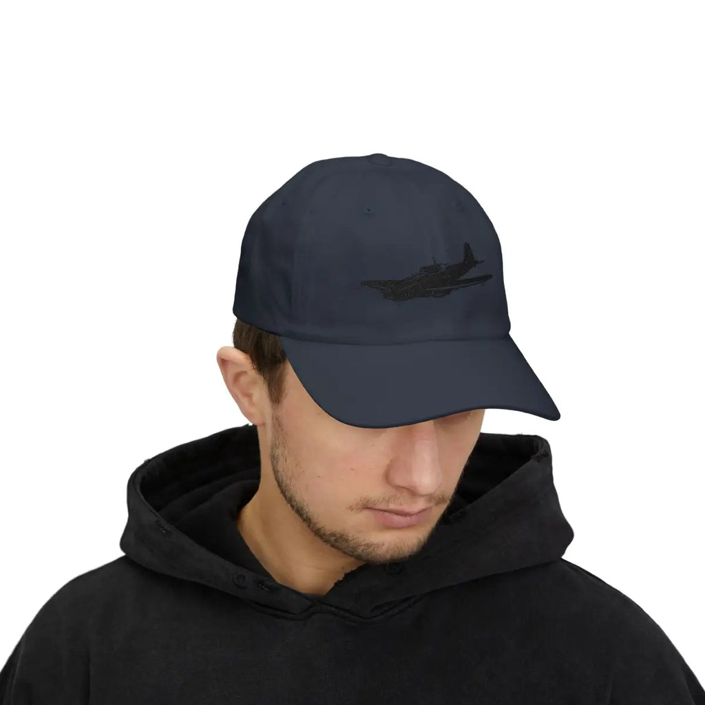 Il-2 Sturmovik - Black - Hats - Gifts for pilots - Aviation apparel