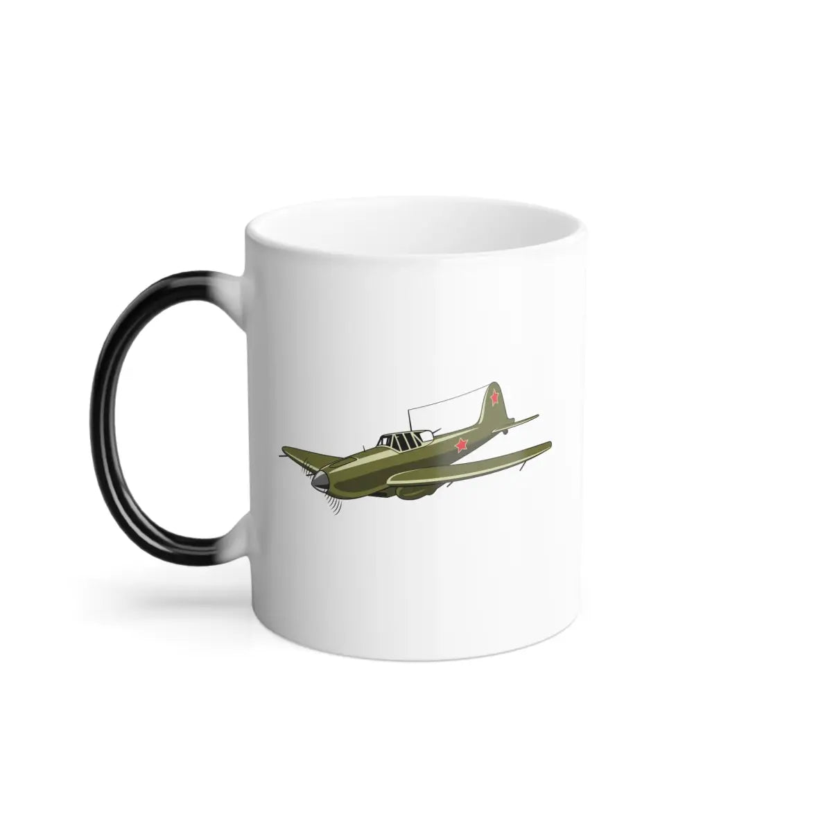 Ilyushin Il-2 Sturmovik – WWII Aircraft Mug (Color Changing) - Gifts for pilots - Aviation apparel