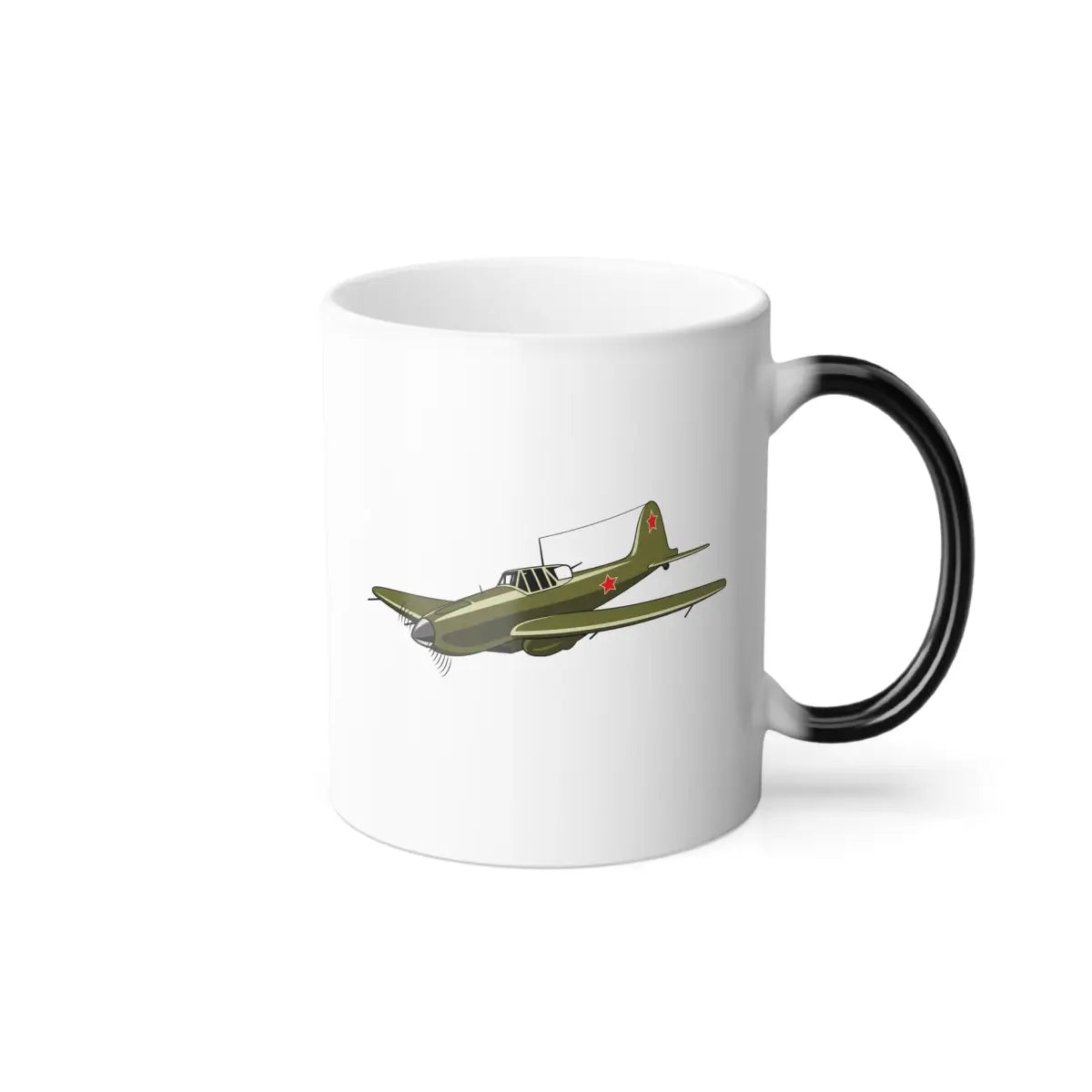Ilyushin Il-2 Sturmovik – WWII Aircraft Mug (Color Changing) - Gifts for pilots - Aviation apparel