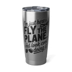 I’m Just Here to Fly The Plane and Look Cool Doing - Mug - Pilot gifts - WWII warbird t-shirt