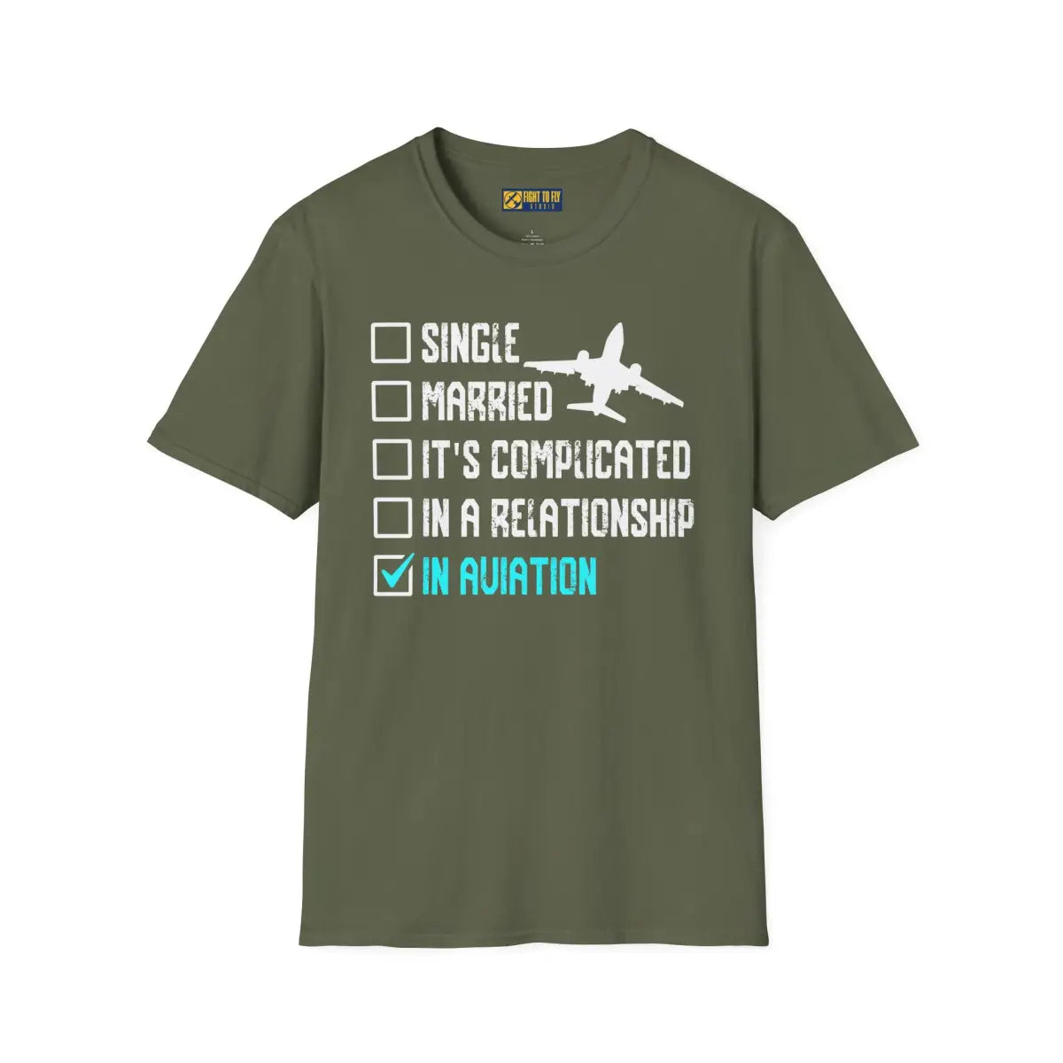 In a Relationship with Aviation - T-Shirt - Pilot gifts - WWII warbird t-shirt