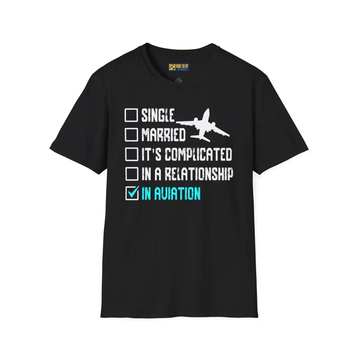 In a Relationship with Aviation - T-Shirt - Pilot gifts - WWII warbird t-shirt