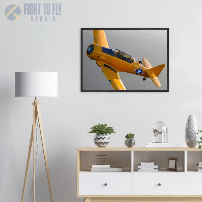 In Formation: North American T-6G Texan in Flight - Print Material - Gifts for pilots - Aviation apparel