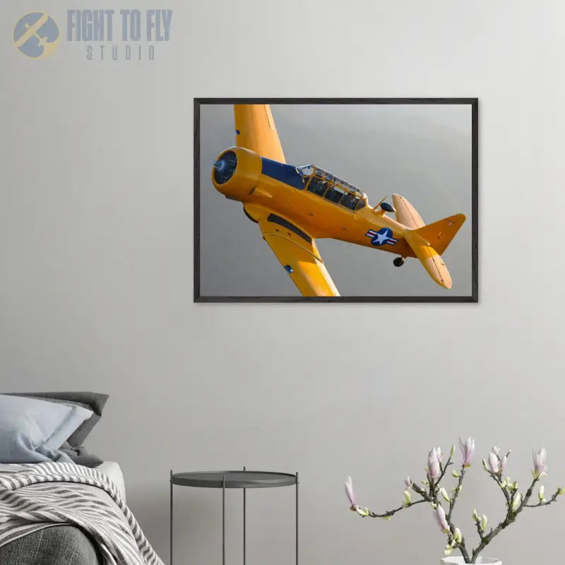 In Formation: North American T-6G Texan in Flight - Print Material - Gifts for pilots - Aviation apparel