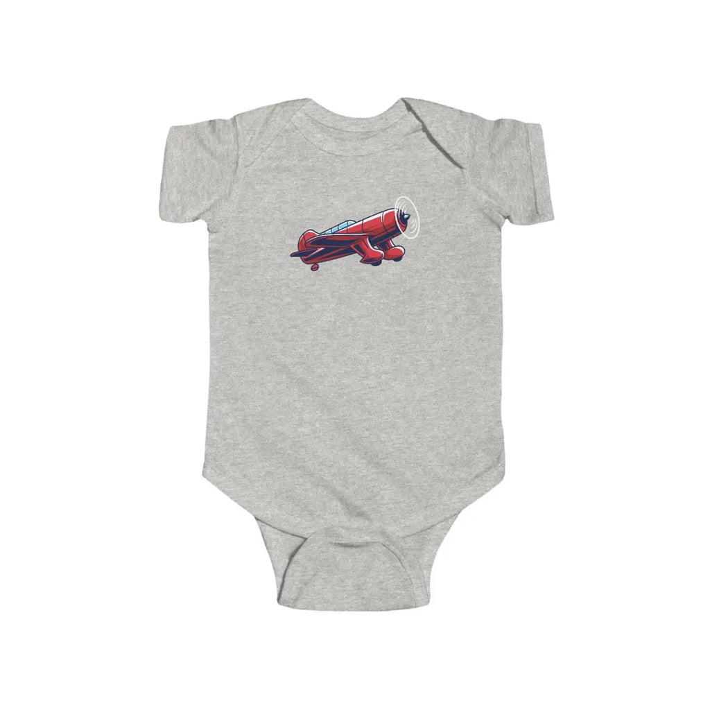 Infant Airplane Bodysuit - Cute Baby Outfit - Kids clothes - Pilot gifts - WWII warbird t-shirt