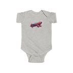 Infant Airplane Bodysuit - Cute Baby Outfit - Kids clothes - Pilot gifts - WWII warbird t-shirt