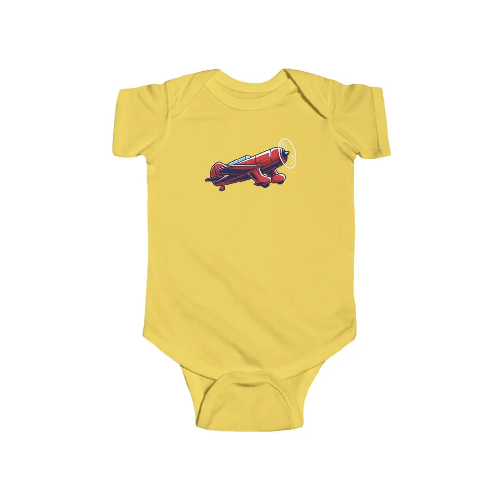 Infant Airplane Bodysuit - Cute Baby Outfit - Kids clothes - Pilot gifts - WWII warbird t-shirt