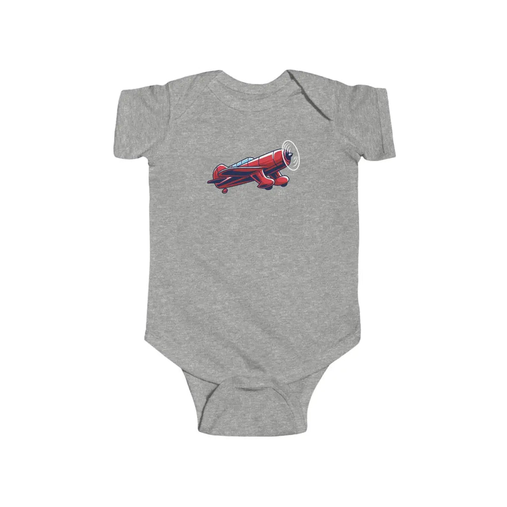 Infant Airplane Bodysuit - Cute Baby Outfit - Kids clothes - Pilot gifts - WWII warbird t-shirt