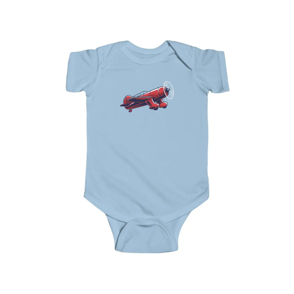 Infant Airplane Bodysuit - Cute Baby Outfit - Kids clothes - Pilot gifts - WWII warbird t-shirt