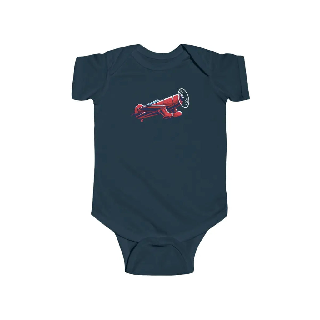 Infant Airplane Bodysuit - Cute Baby Outfit - Kids clothes - Pilot gifts - WWII warbird t-shirt