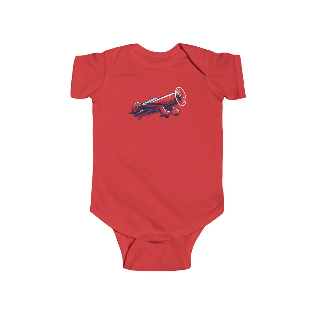 Infant Airplane Bodysuit - Cute Baby Outfit - Kids clothes - Pilot gifts - WWII warbird t-shirt