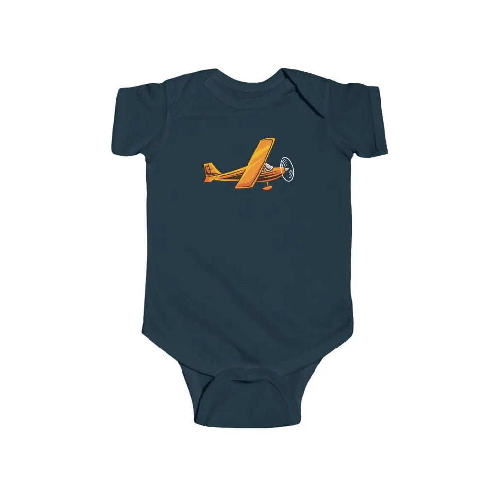 Infant Airplane Bodysuit | Cute Baby Shower Gift - Kids clothes - Pilot gifts - WWII warbird t-shirt