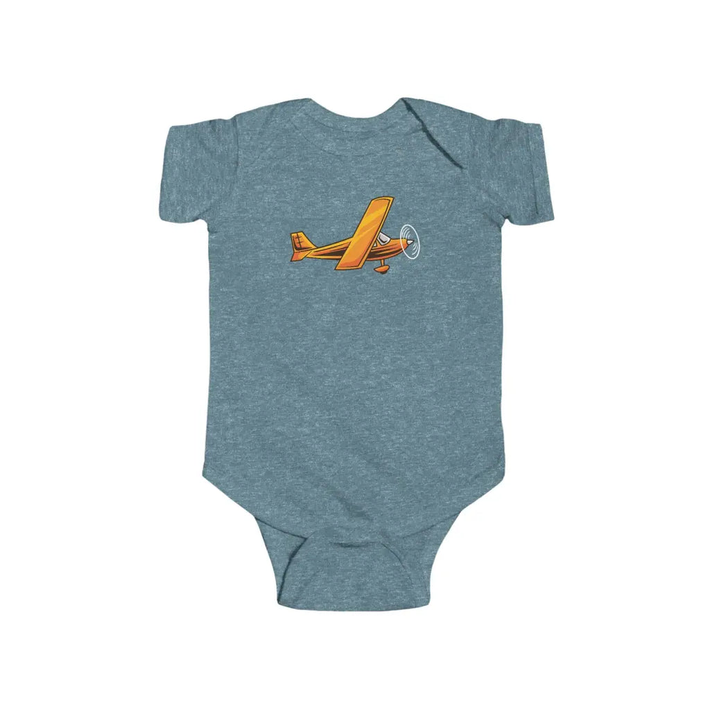 Infant Airplane Bodysuit | Cute Baby Shower Gift - Kids clothes - Pilot gifts - WWII warbird t-shirt