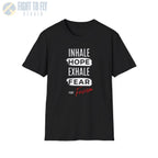 Inhale Hope. Exhale Fear. Fight Fascism. - T-Shirt - Pilot gifts - WWII warbird t-shirt