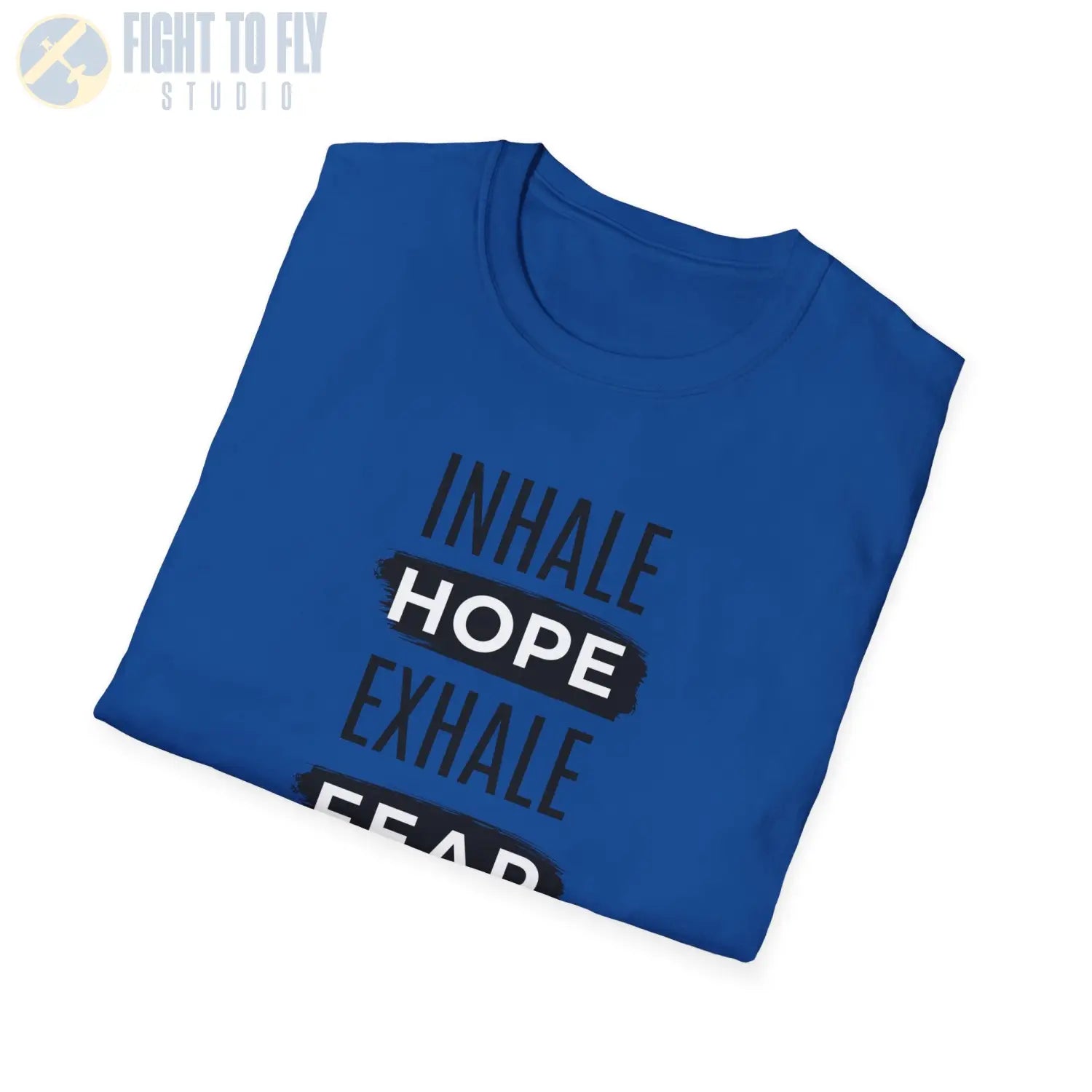 Inhale Hope. Exhale Fear. Fight Fascism. - T-Shirt - Pilot gifts - WWII warbird t-shirt