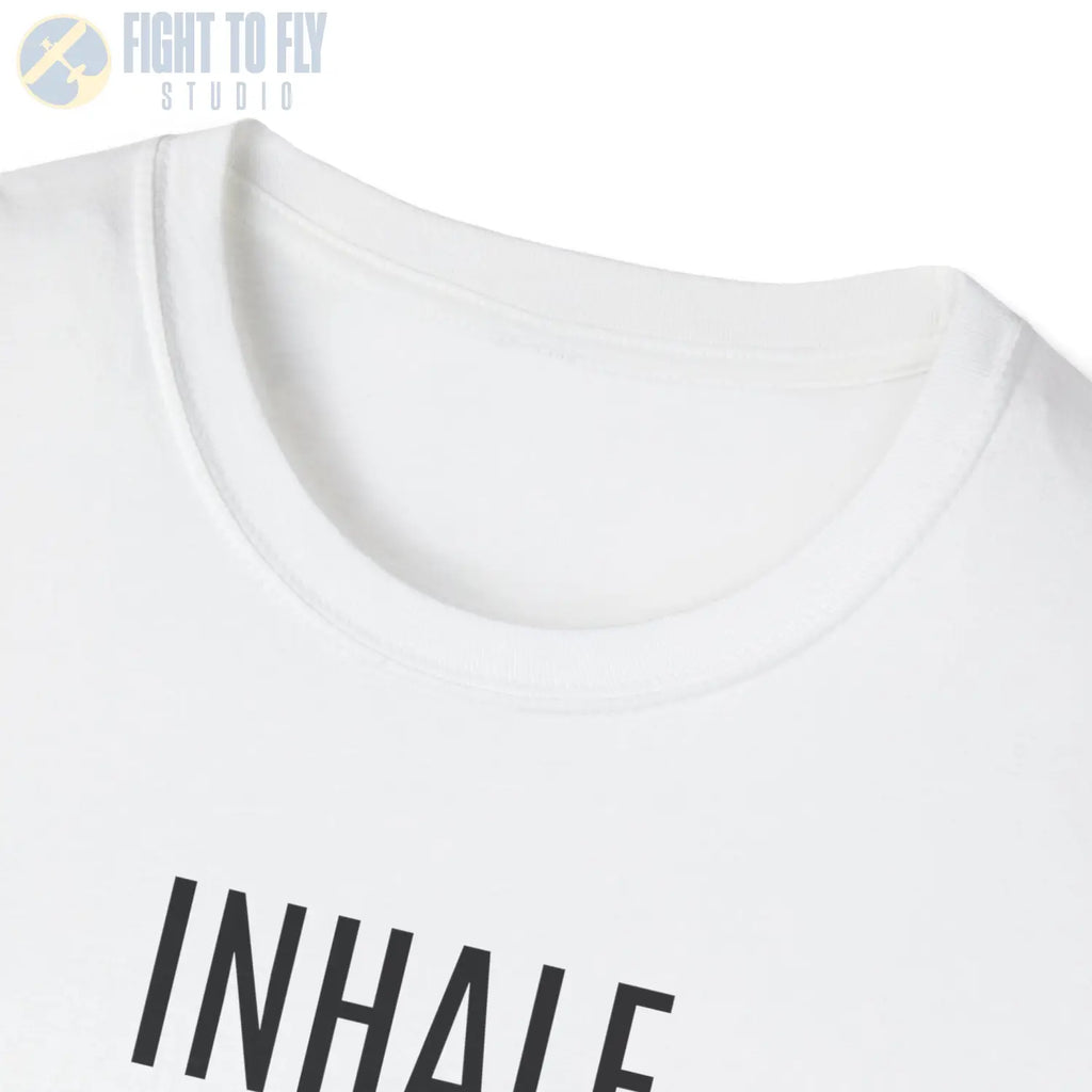 Inhale Hope. Exhale Fear. Fight Fascism. - T-Shirt - Pilot gifts - WWII warbird t-shirt