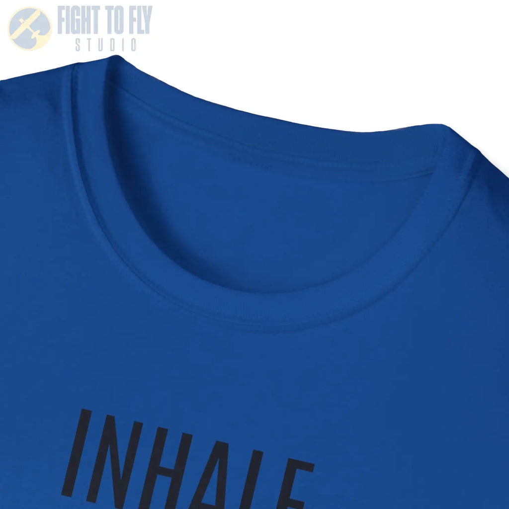 Inhale Hope. Exhale Fear. Fight Fascism. - T-Shirt - Pilot gifts - WWII warbird t-shirt