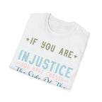 Injustice Awareness T-Shirt - Pilot gifts - WWII warbird t-shirt