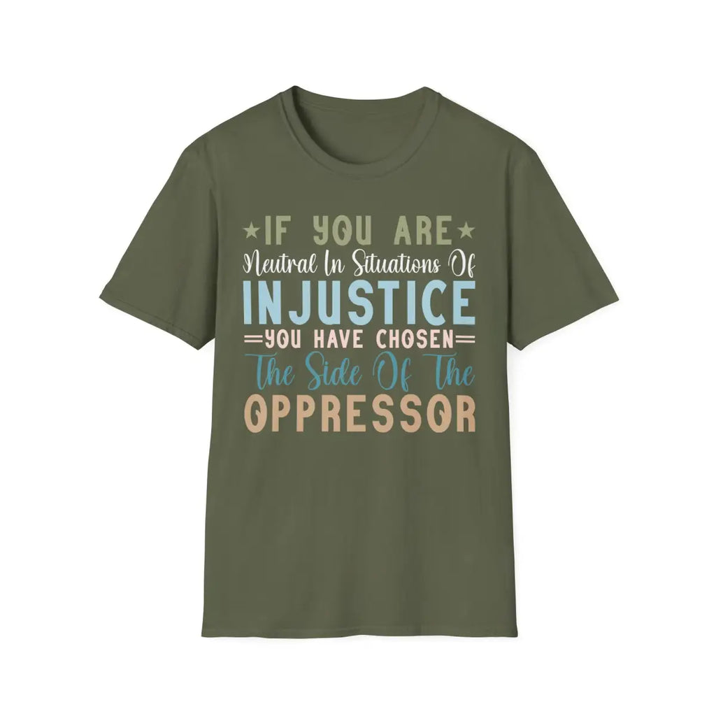 Injustice Awareness T-Shirt - Pilot gifts - WWII warbird t-shirt