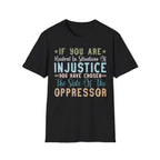 Injustice Awareness T-Shirt - Pilot gifts - WWII warbird t-shirt