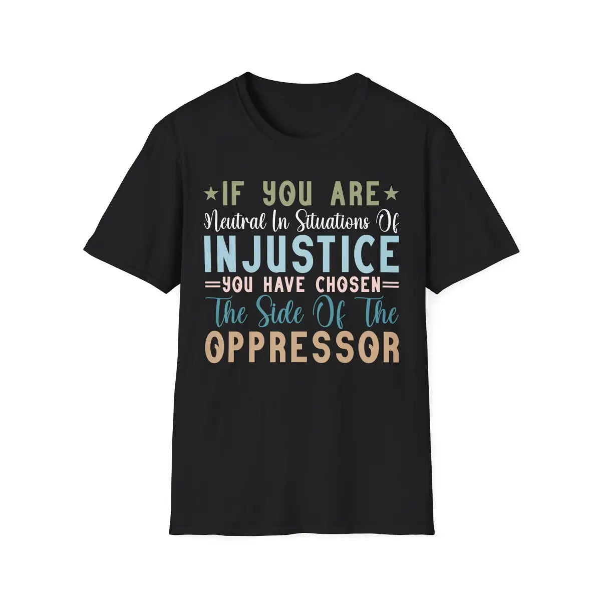 Injustice Awareness T-Shirt - Pilot gifts - WWII warbird t-shirt