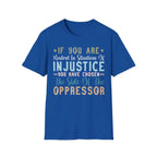 Injustice Awareness T-Shirt - Pilot gifts - WWII warbird t-shirt