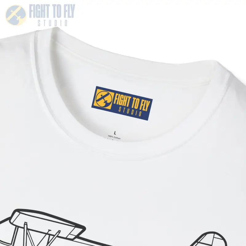 J-3 (No Cowl) Cub T-Shirt - Pilot gifts - WWII warbird t-shirt