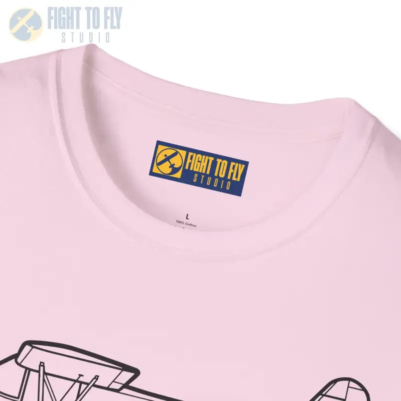 J-3 (No Cowl) T-Shirt – Bare-Bones Piper Cub Bush Plane Tee - Pilot gifts - WWII warbird t-shirt