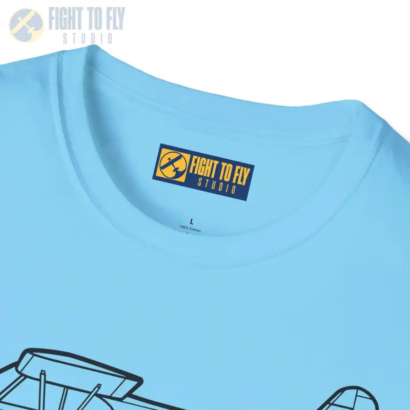 J-3 T-Shirt – Piper Cub Classic Taildragger Tee - Pilot gifts - WWII warbird t-shirt