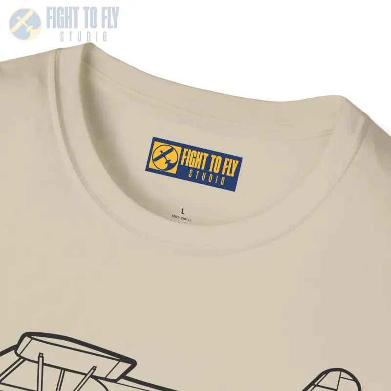 J-3 T-Shirt – Piper Cub Classic Taildragger Tee - Pilot gifts - WWII warbird t-shirt