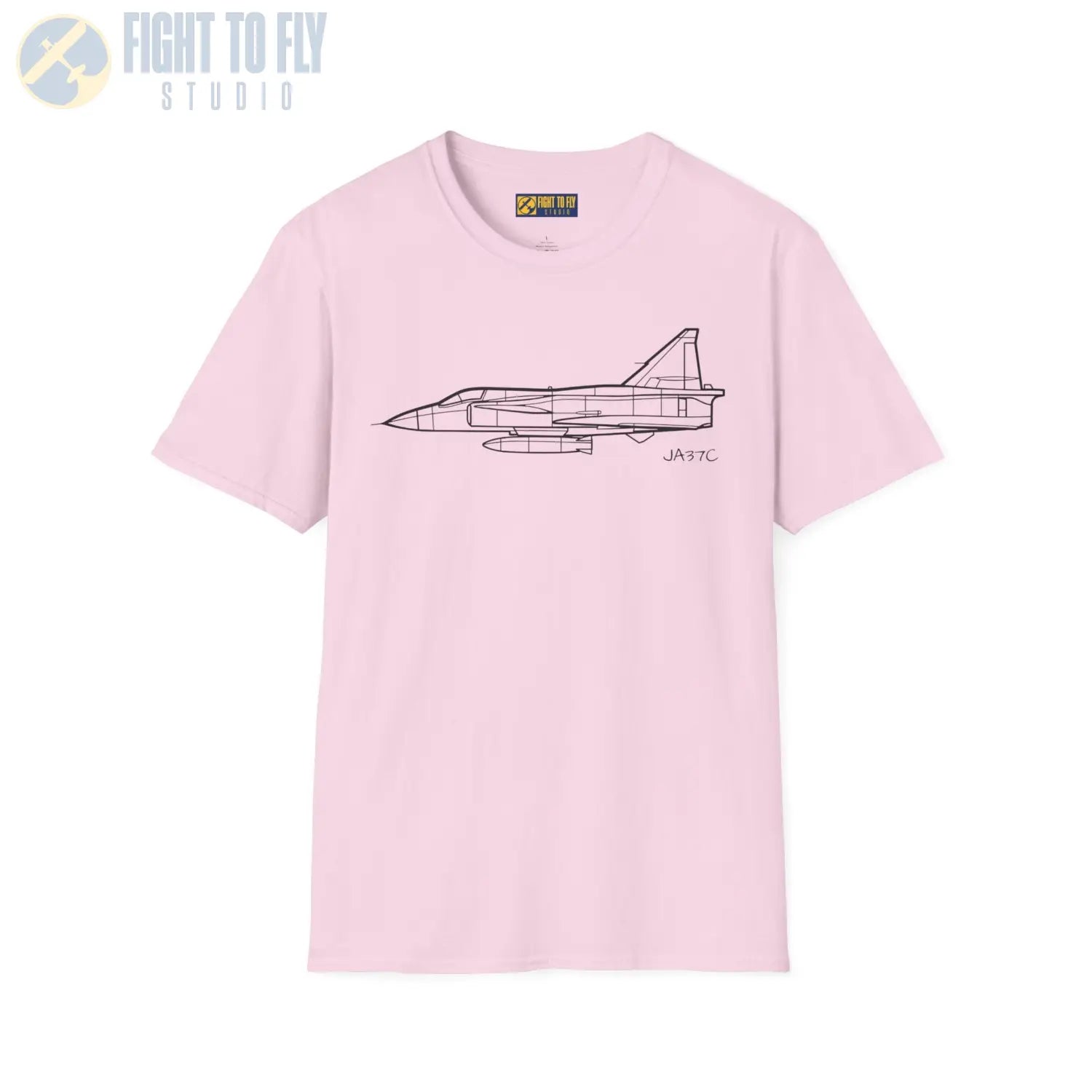 JA37C Viggen T-Shirt - Pilot gifts - WWII warbird t-shirt