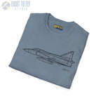 JA37C Viggen T-Shirt - Pilot gifts - WWII warbird t-shirt