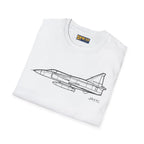 JA37C Viggen T-Shirt - Pilot gifts - WWII warbird t-shirt