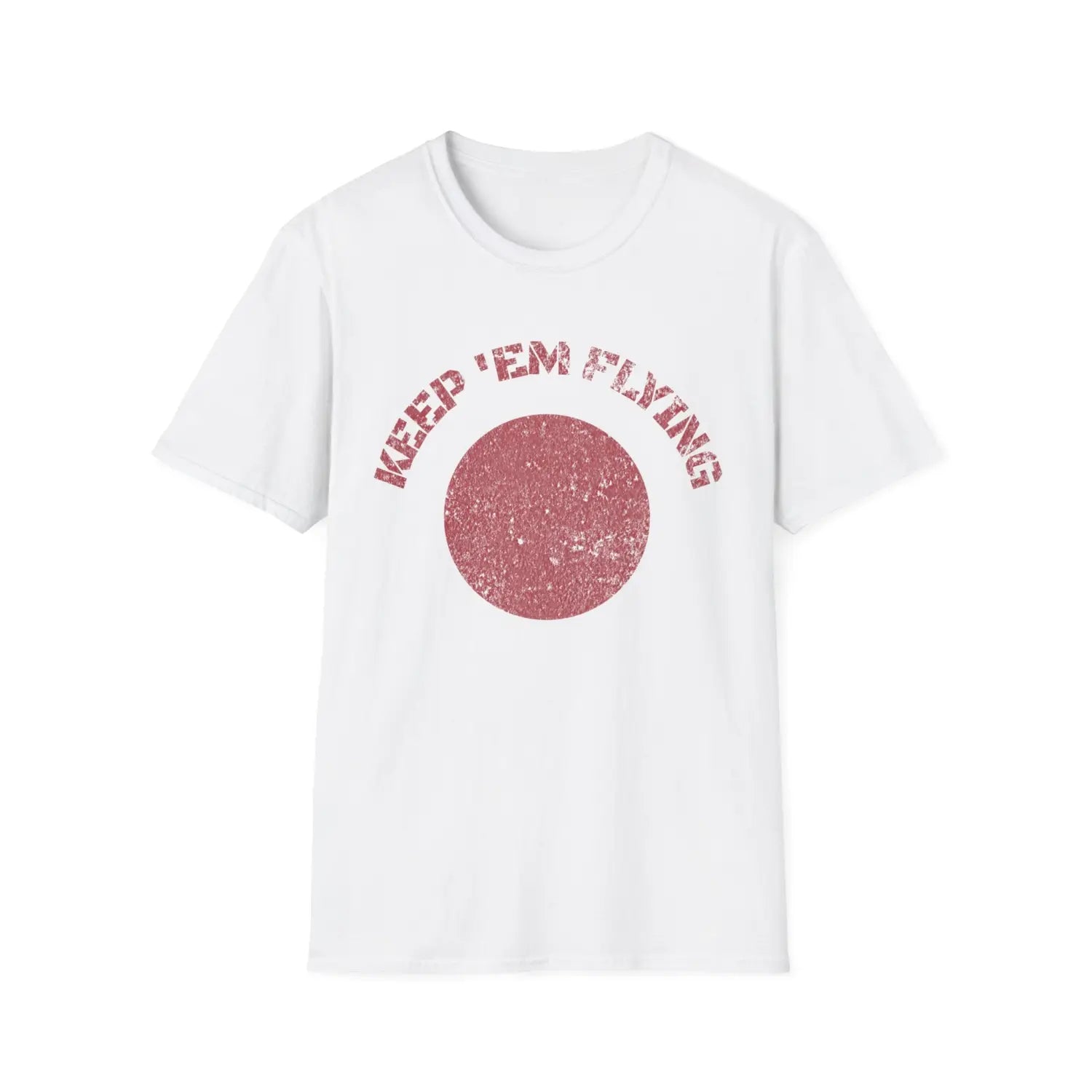 Japan Hinomaru “Keep ’Em Flying” Rising Sun Insignia - T-Shirt - Pilot gifts - WWII warbird t-shirt