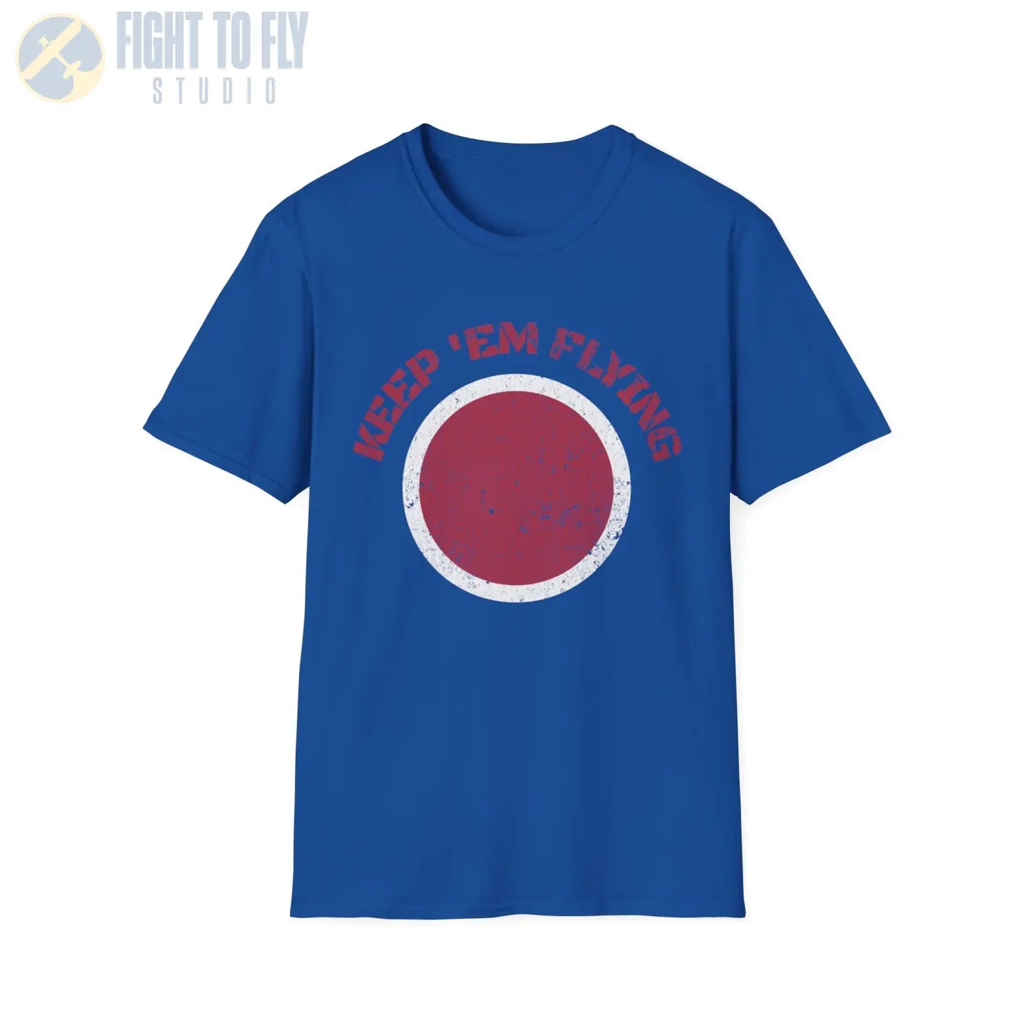 Japan Hinomaru “Keep ’Em Flying” Rising Sun Insignia - T-Shirt - Pilot gifts - WWII warbird t-shirt
