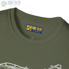 JAS 39 Gripen T-Shirt - Pilot gifts - WWII warbird t-shirt